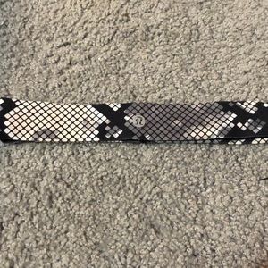 Snakeskin Lululemon Headband